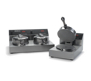 Nemco 7030A Cone Baker, simple, rejilla fija de bloqueo de aluminio fundido de 7", hasta 60 conos por hora, 890 W, NEMA 5-15P, 120 V/60/1 ph, 7,4 amperios