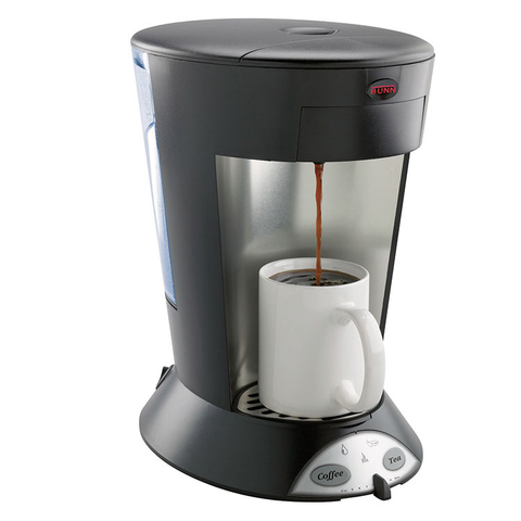 BUNN 35400.0003 MCP MyCafé Commercial Pod Brewer, Pourover, (60) 8 oz. Tazas por hora, 120v