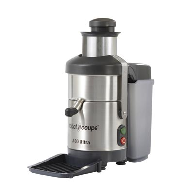 Robot Coupe J80 Centrifugal Juicer, 6.5 liter waste container, stainless steel juicer basket
