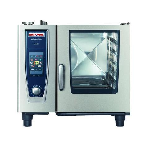 Horno combinado/vaporizadora Rational ICP6-Half SelfCooking Center®, LP, 120v/60/1-ph