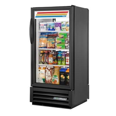 True GDM-10PT-HC~TSL01 One-Section Refrigerated Merchandiser, Pass Thru, with Glass Hinged Door