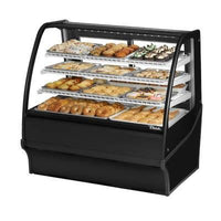48.25" Full-Service Dry Bakery Case with Curved Glass - 4 Levels, 115v
