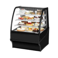 36.25" Full-Service Bakery Case with Curved Glass - 4 Levels, 115v