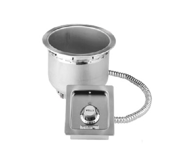 Unidad de recipiente para alimentos calientes, empotrable, eléctrica