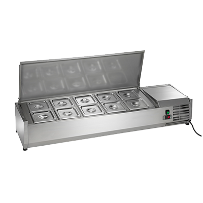 Unidad de preparación de encimera refrigerada Arctic Air ACP55, 115 V/60/