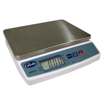 Globe GPS10-4 Portion Control Scale, digital, 11 lbs. capacity, 115v/60/1-ph