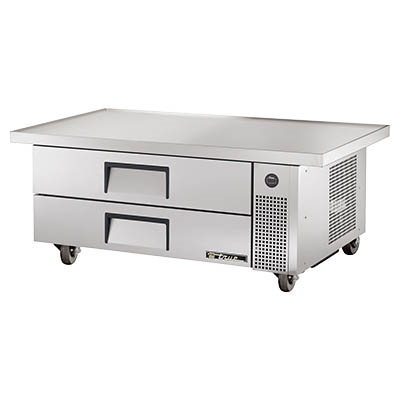Base de chef refrigerada, una sección, dos cajones, 115 V/60/1-PH