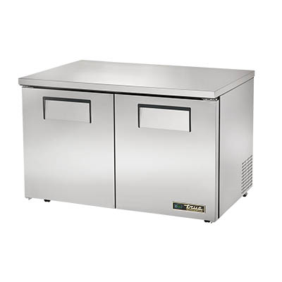 Two Section Low Profile Undercounter Refrigerator, 33-38° F