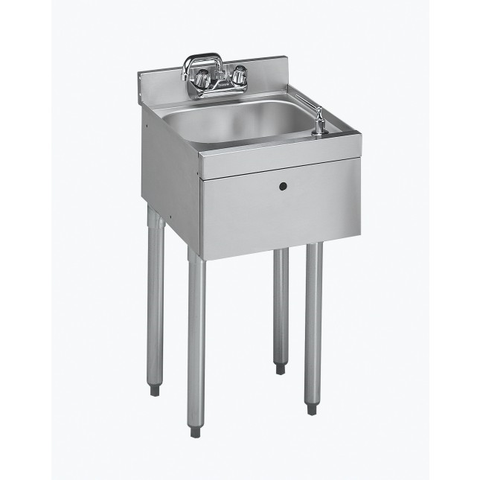 Krowne 18-12DST Underbar hand sink unit, with built-in soap & towel dispenser