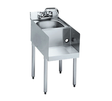 Krowne 18-18BD Underbar Blender/Dump Sink Station, 18"W x 22-1/2"D