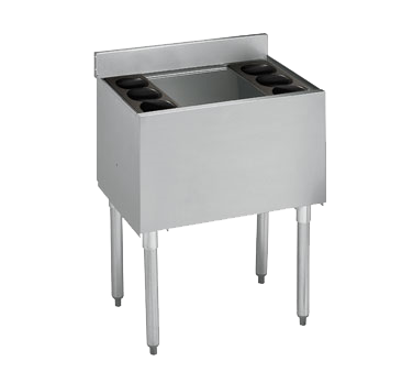 Krowne 18-24-7 Standard 1800 Series, Underbar Ice Bin/Cocktail Unit, built-in 7-circuit cold plate, NSF