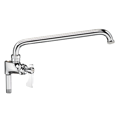 Krowne 21-139L Add-On-Faucet, for pre-rinse, with 12" spout, 3/8" NPT male inlet, 3/8" NPT female outlet, low lead compliant