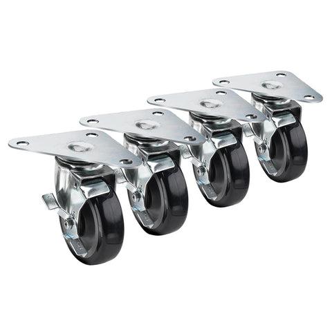 Krowne 28-161S Triangle Plate Caster, Swivel Set, 5" Diameter