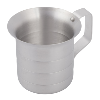 Winco AM-05 Measuring Cup, 1/2 quart capacity, aluminum