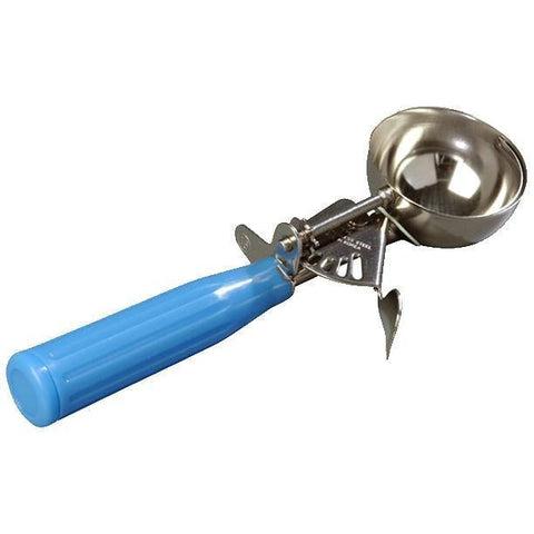 Carlisle 60300-16 Size 16 Disher with 2-3/4 Oz Capacity, Stainless Bowl, Blue