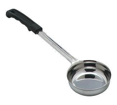 Carlisle 604390 Measure Misers 6 Oz. Black Kool-Touch Handle Portion Spoon