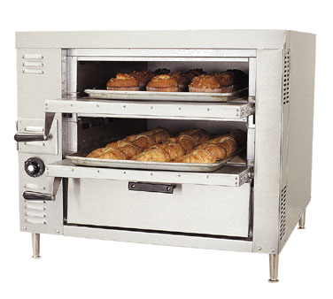 Horno de encimera a gas natural Bakers Pride GP-51 - 40,000 BTU