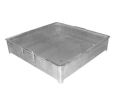 GSW USA SD-2424 Compartment Sink Drain Basket, 23-3/4" X 23-3/4" X 4", For 24" X 24" Sink Bowl