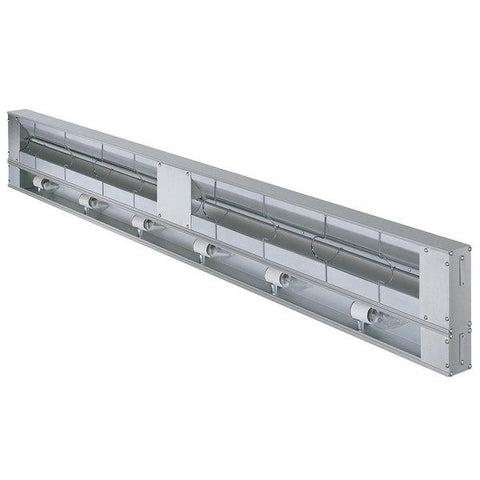 Hatco GRAML-60 Glo-Ray 60" Max Watt Infrared Warmer with Lights and Attached Toggle Controls - 2000 Watts