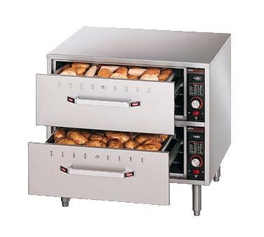 Hatco HDW-2 Freestanding Warming 2 Drawer Unit For Standard Size Pans, 120V