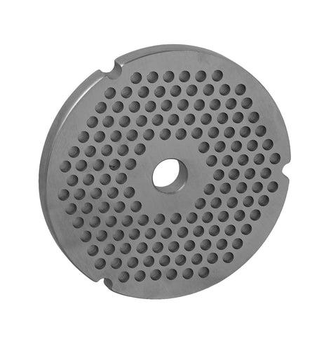 Alfa International 32-3/16-HBLS Chopper/Grinder Steel Plate, 3/16" Hole, Hub Size #32