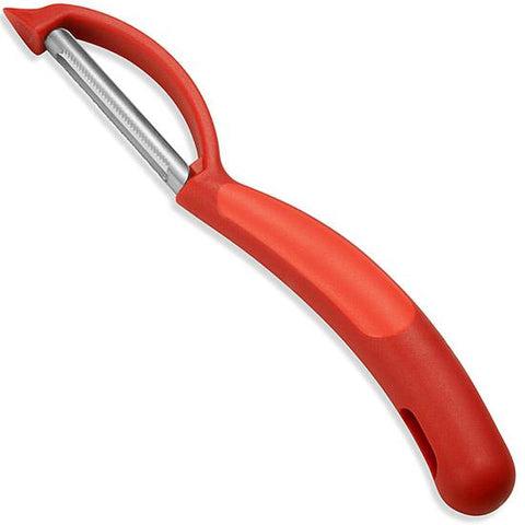 Kuhn Rikon 26922 Piranha Peeler 7.25", Red