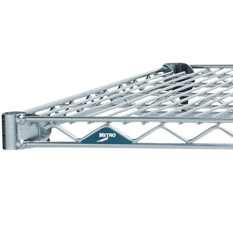 Metro 1448BR Super Erecta Brite Wire Shelf - 14" x 48"