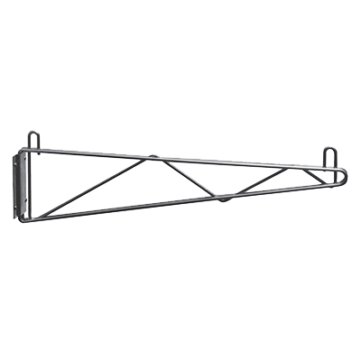 Metro 1WD14C Super Erecta Chrome Single Direct Wall Mount Bracket for 14" Shelf