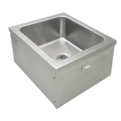 GSW USA SE2024FM Mop Sink, Floor Mount - 20"W x 16"D x 10"H