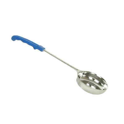 Thunder Group SLLD108PA 8 oz Stainless Steel Perf. Blue Handle Portion Controller