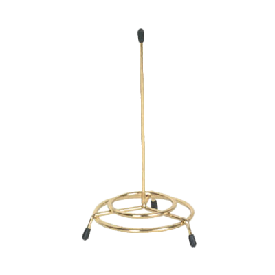 Thunder Group SLSPIN001 Check Spindle, Tri-Pod Circular Base with Stem, Gold-Finish