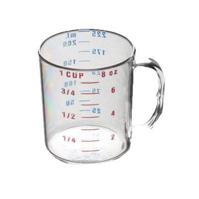 Thunder Group PLMC008CL 1 Cup/ 0.25L Polycarbonate Measuring Cup