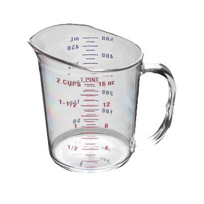 Thunder Group PLMC016CL 1 Pint/0.5L Polycarbonate Measuring Cup