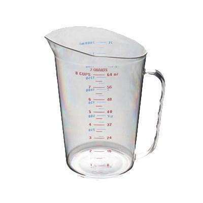 Thunder Group PLMC064CL 2 Qt/ 2L Polycarbonate Measuring Cup