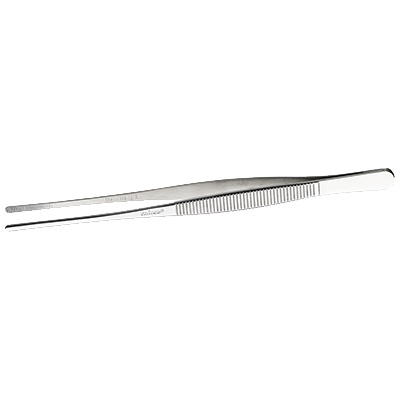 Winco TTG-8S Tweezer Tong, 8", straight, dishwasher safe, 18/8 stainless steel