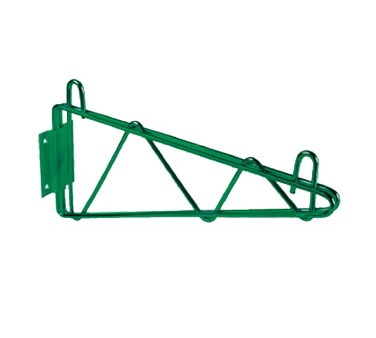 Thunder Group WBEP024 Wall Bracket 24", Single, Epoxy Coated, Green, NSF