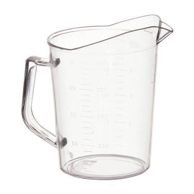 Winco PMU-100 Polycarbonate Measuring Cup, 1 Qt