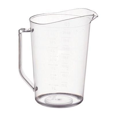 Winco PMU-400 Polycarbonate Measuring Cup, 4 Qt