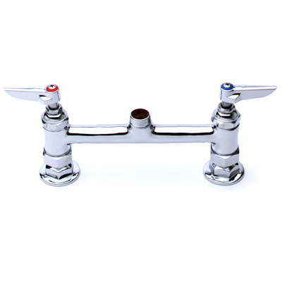 T&S B-0220-LN Deck Mounted, Mixing Faucet Base, 8" Center