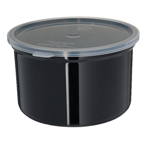 Carlisle 31603 Classic Crock, 1.5 qt., SAN, black, NSF