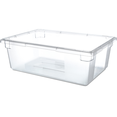 Carlisle 1062207 StorPlus™ Food Storage Box, 12-1/2 gallon, 26"L x 18"W x 9"H, clear, NSF, Made in USA