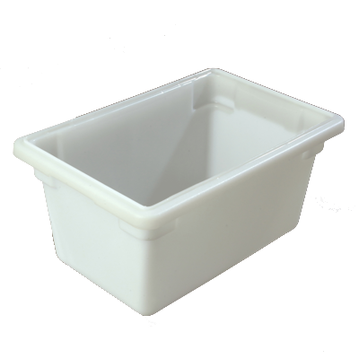 Carlisle 1063202 StorPlus™ Food Storage Box, 5-1/2 gallon, 18"L x 12"W x 9"H, white, NSF, Made in USA