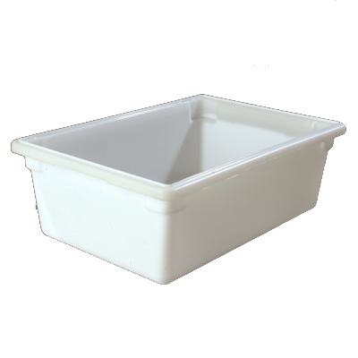 Carlisle 1064202 StorPlus™ Food Storage Box, 12-1/2 gallon, 26"L x 18"W x 9"H, white, NSF, Made in USA