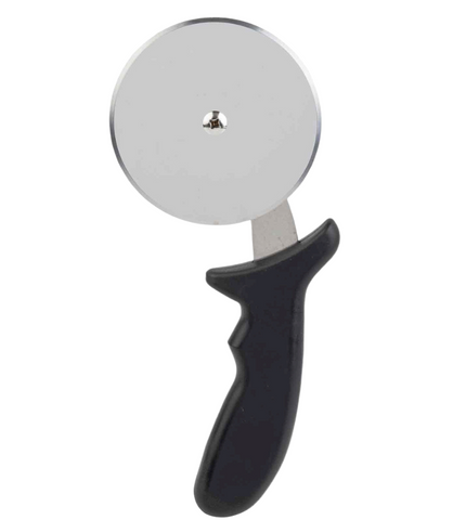 Tablecraft 10936 4" Pizza Wheel, Black Handle