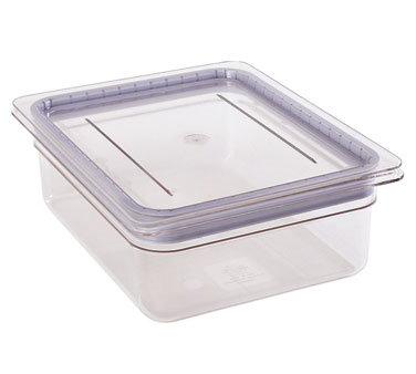 Cambro 10CWGL135 Camwear GripLid (Full Size), Clear Polycarbonate