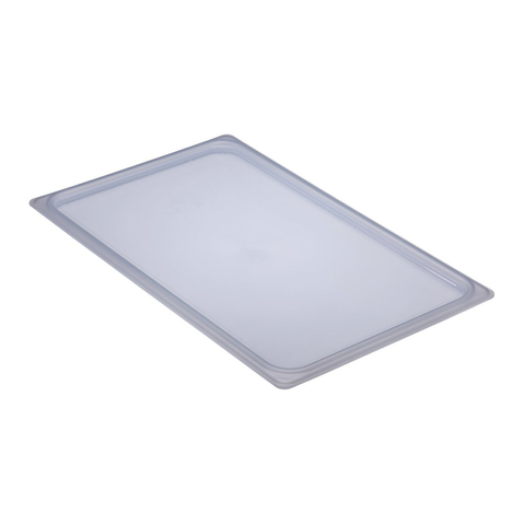 Cambro 10PPCWSC190 Camwear Seal Cover (Full Size), Polypropylene Translucent