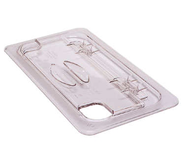 Cambro 20CWLN135 Food Pan FlipLid 1/2 Size, Polycarbonate, Clear, NSF