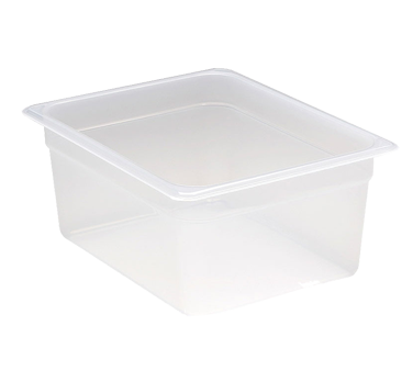 Cambro 26PP190 Food Pan 1/2-Size, 6" Deep, Polypropylene, Translucent, NSF