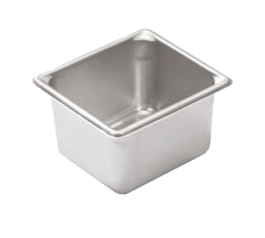 Vollrath 30642 Super Pan V® (1/6 Size) Food Pan - 4" Deep, Stainless Steel