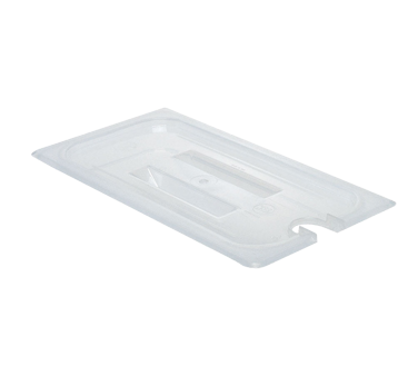 Cambro 30PPCHN190 1/3-Size Food Pan Cover, Polypropylene, Translucent, NSF